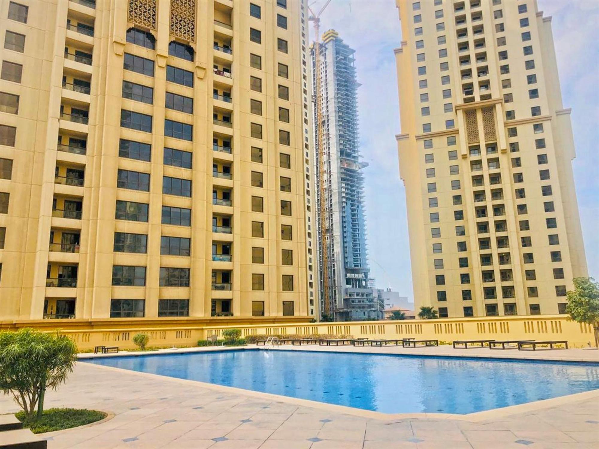 Stunning Marina & Sea View 4 Bedroom Apartment, Murjan 6 Jumeriah Beach ドバイ エクステリア 写真
